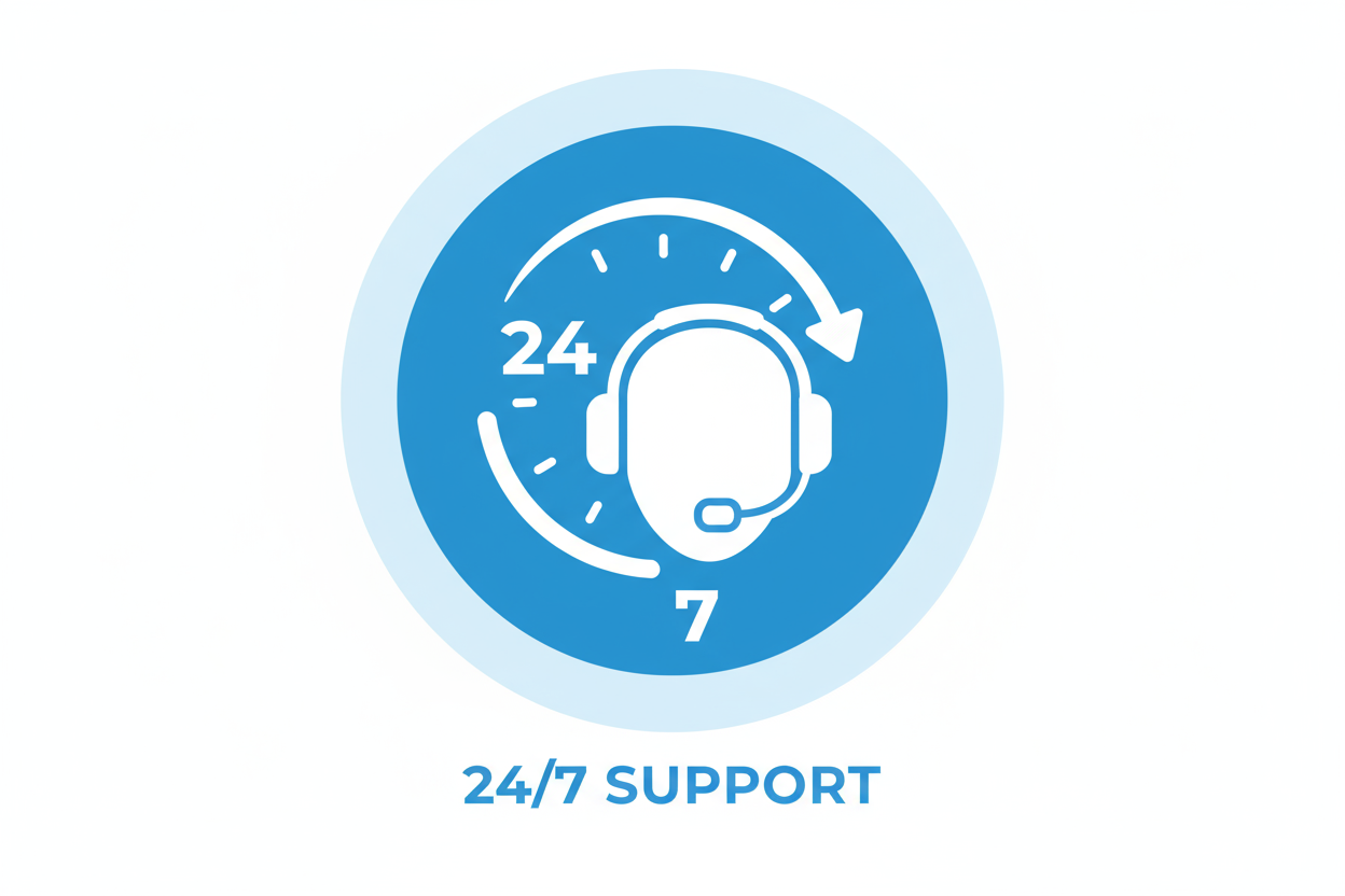 24/7 Support